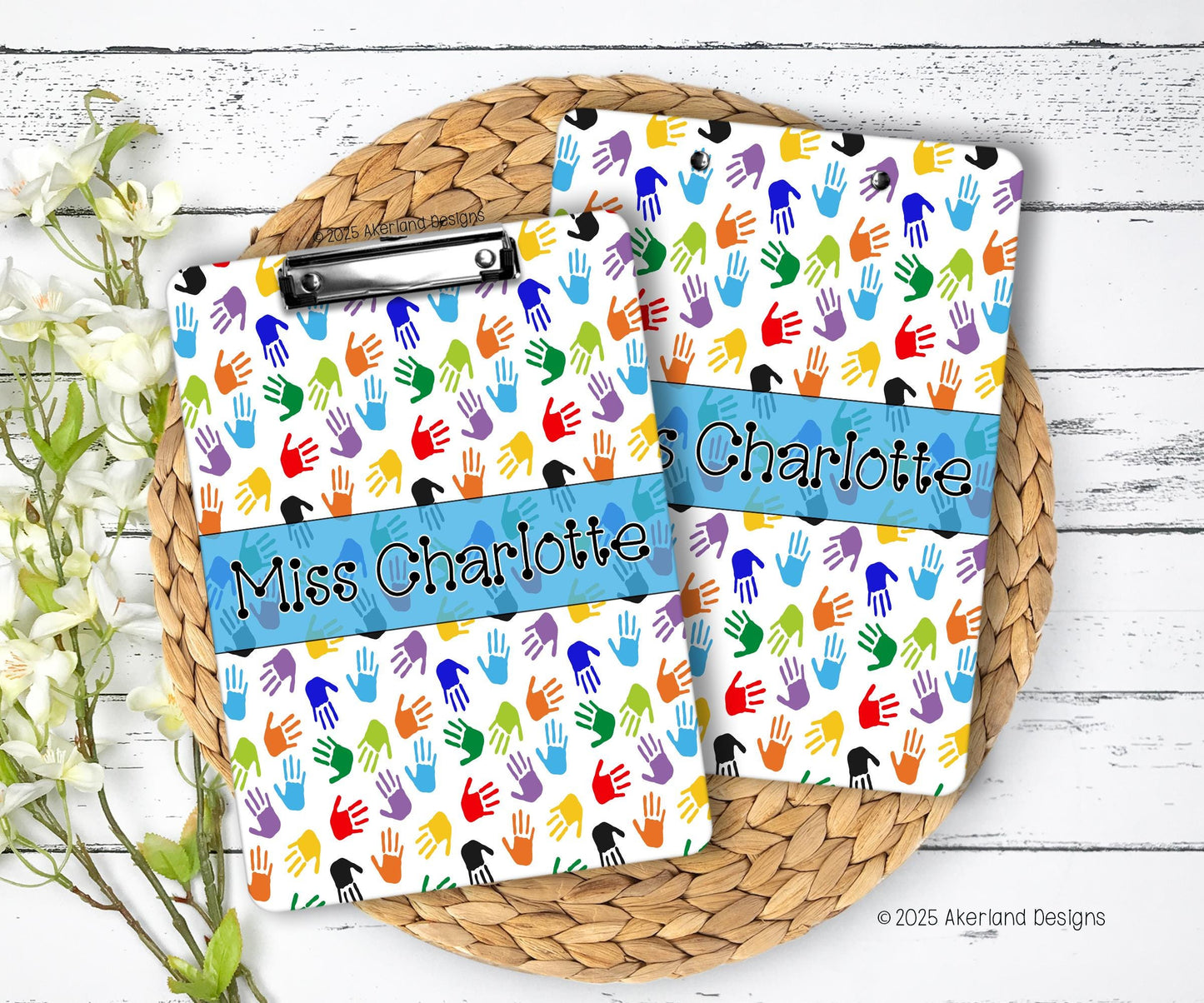 Teacher Clipboard Double sided design with personalization, Teacher Appreciation Gift, Back to school gift 9x12.5 inches
