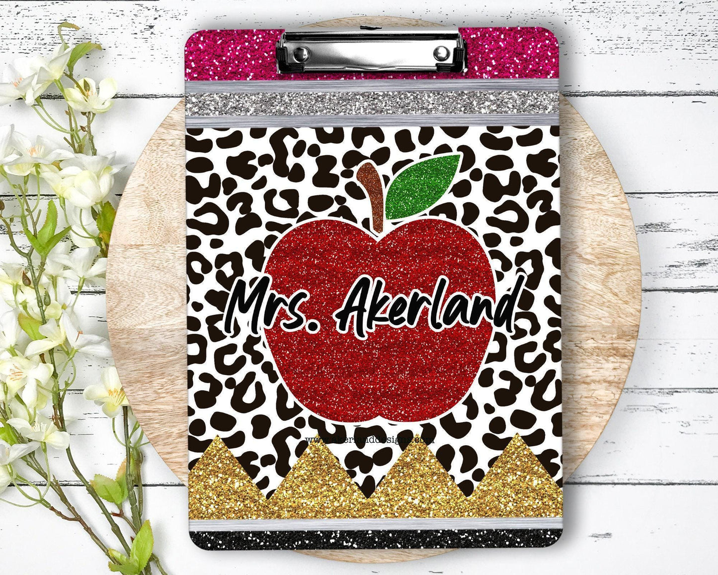Teacher Clipboard with Personalization on both sides FRONT AND BACK Teacher Appreciation Gift - Back to school gift