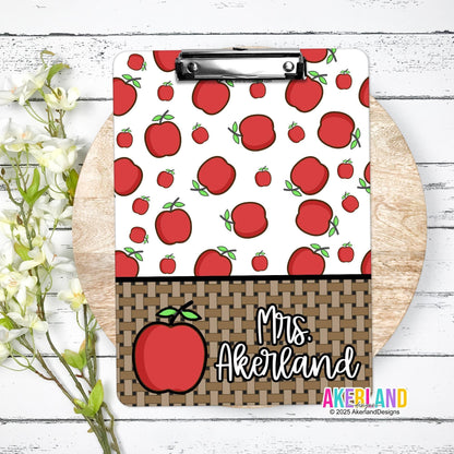 Personalized Teacher Clipboard with Personalization on both sides FRONT AND BACK are the same, Teacher Appreciation Gift Back to school gift