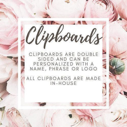 Teacher Clipboard with Personalization on both sides FRONT AND BACK Teacher Appreciation Gift - Back to school gift Sunflowers and Rainbow