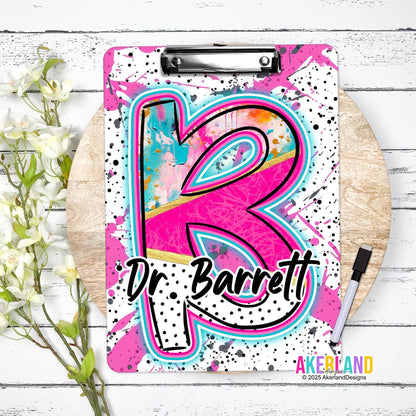 Teacher Double Sided Dry Erase Clipboard, Teacher Appreciation Gift, 9x12.5in, Teacher Clipboard, Student Clipboard