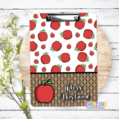 Personalized Teacher Clipboard with Personalization on both sides FRONT AND BACK are the same, Teacher Appreciation Gift Back to school gift