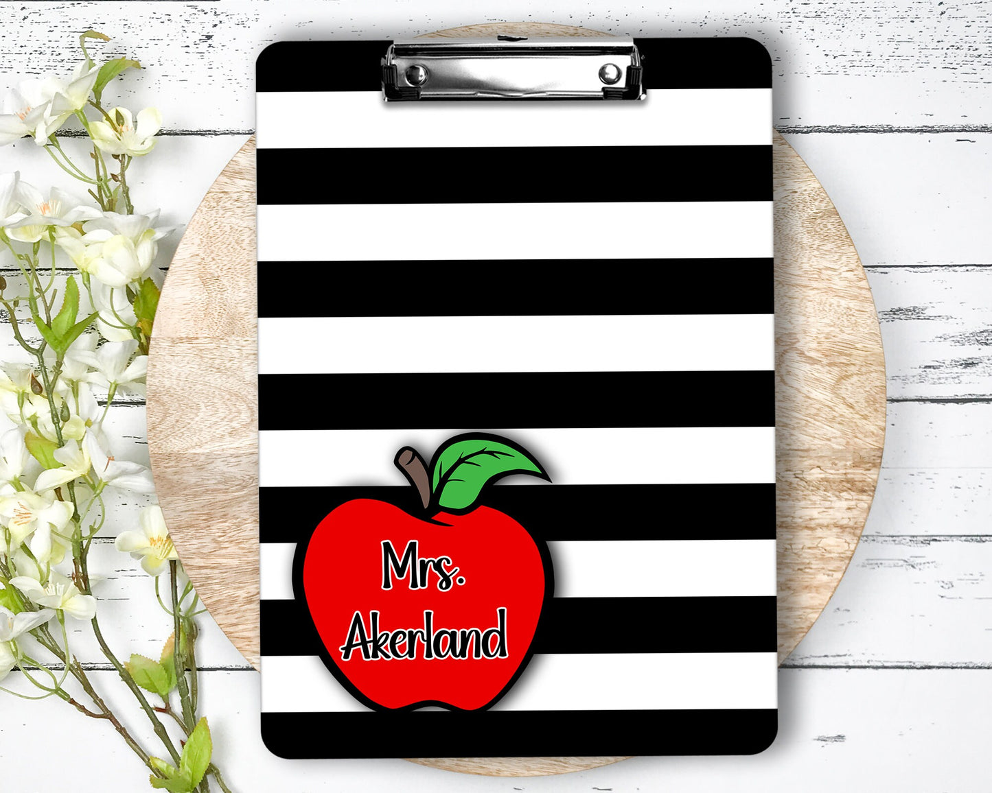 Personalized Teacher Clipboard with Personalization on both sides FRONT AND BACK Teacher Appreciation Gift - Back to school gift