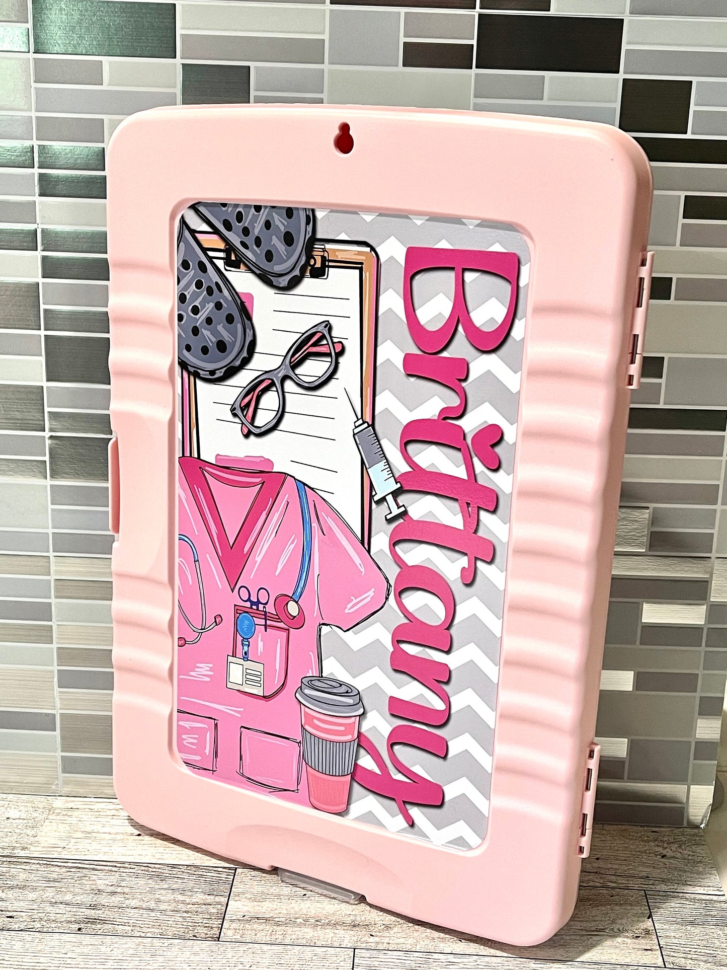 Nurse Clipboard with STORAGE! - Personalized Nurse Gift - Storage Clipboards for Nurses