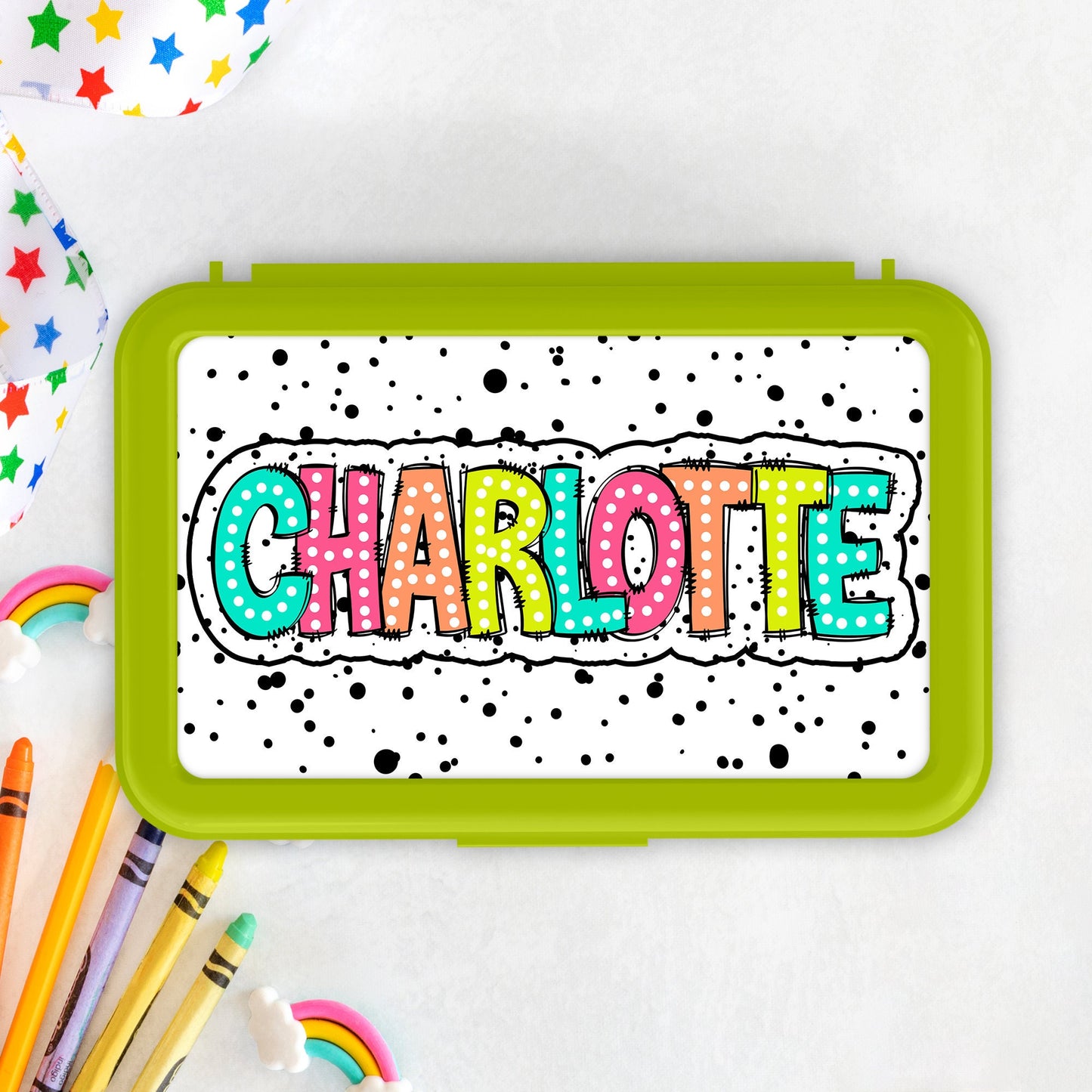 Pencil Box personalized with a name / Custom Pencil Boxes for school / School Supplies Organization