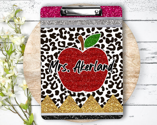 Personalized Teacher Clipboard with Personalization on both sides FRONT AND BACK Teacher Appreciation Gift - Back to school gift