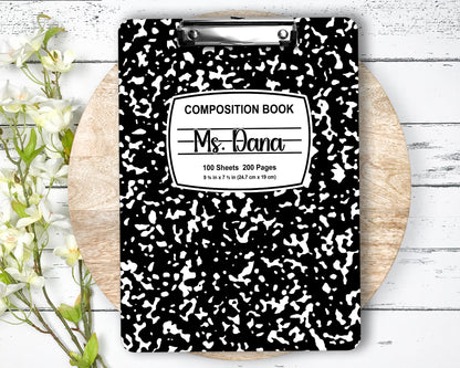 Teacher Clipboard with Personalization on both sides FRONT AND BACK Teacher Appreciation Gift - Back to school gift