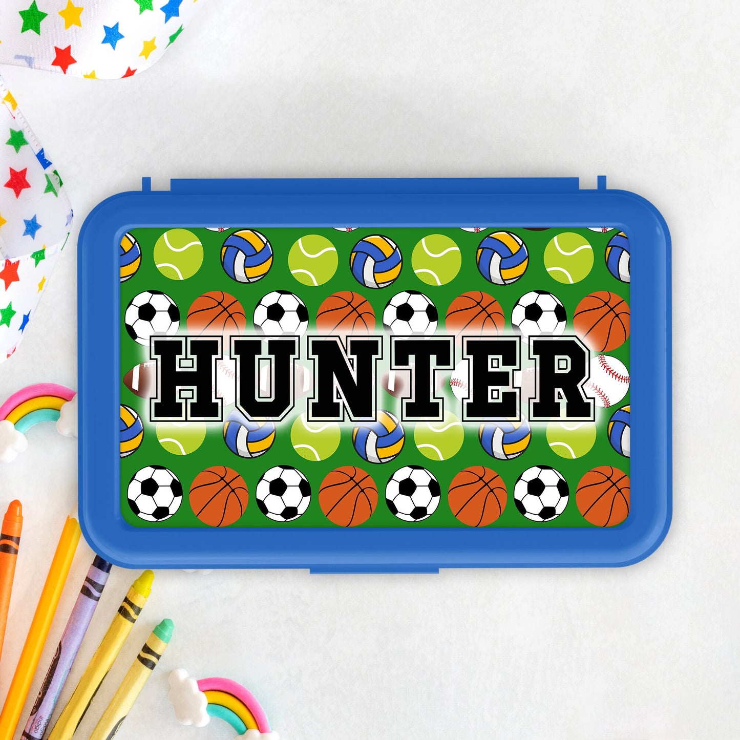 Pencil Box personalized with a name / Custom Pencil Boxes for school / School Supplies Organization