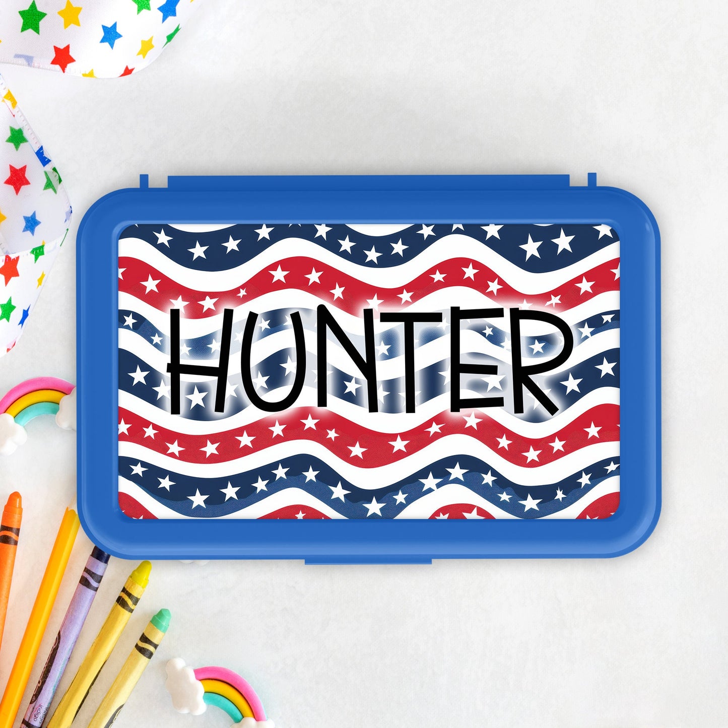 Pencil Box personalized with a name / Custom Pencil Boxes for school / School Supplies Organization