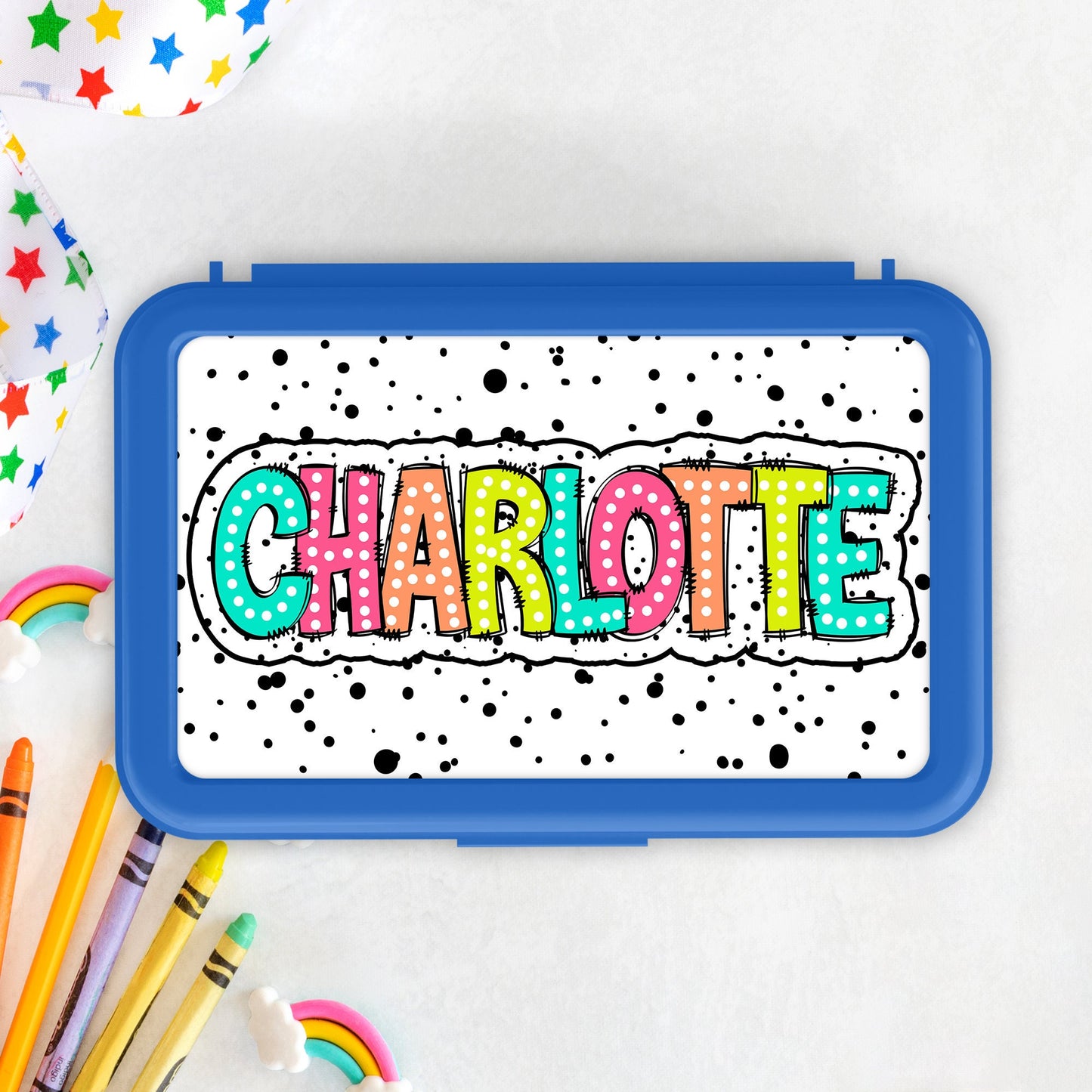 Pencil Box personalized with a name / Custom Pencil Boxes for school / School Supplies Organization