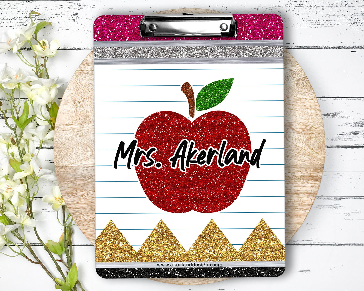 Personalized Teacher Clipboard with Personalization on both sides FRONT AND BACK Teacher Appreciation Gift - Back to school gift