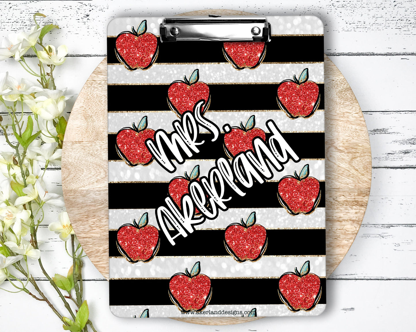 Teacher Clipboard with Personalization on both sides FRONT AND BACK Teacher Appreciation Gift - Back to school gift