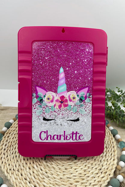 Unicorn Clipboard with STORAGE! - Personalized Back to school Gift - Storage Clipboards for students.