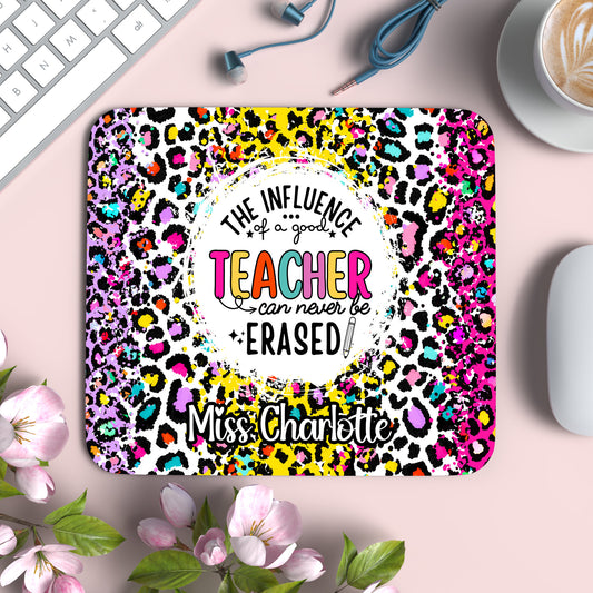 Teacher Mouse Pad Personalized with a name